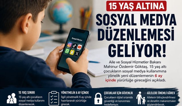 15 Yaş Altına Sosyal Medya Düzenlemesi Geliyor, Uşak’ta Aileler ve Öğretmenler Süreci Yakından İzliyor