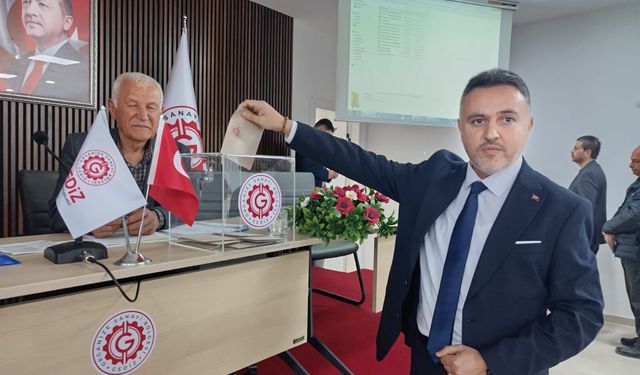 GEDİZ OSB YÖNETİMİ DEĞİŞTİ, YENİ BAŞKAN YUNUS ALTINGEMİ