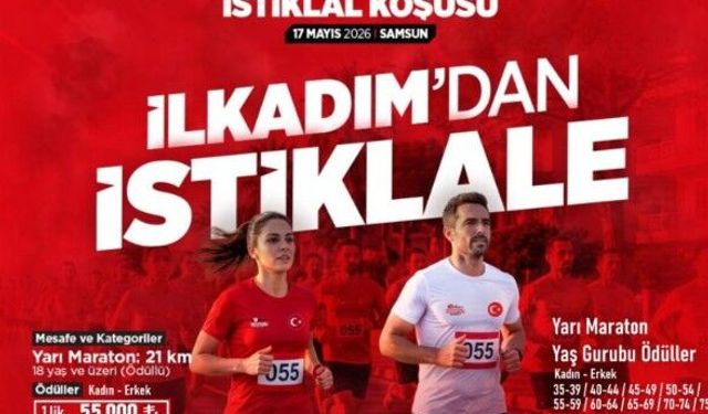 Samsun’da 19 Mayıs Coşkusu Koşuyla Yaşanacak: Kayıtlar Başladı