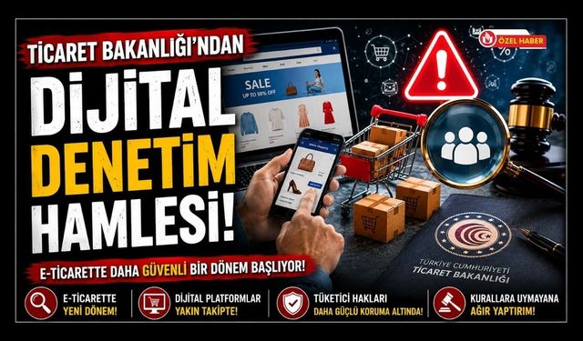 Ticaret Bakanlığı’ndan Dijital Denetim Hamlesi