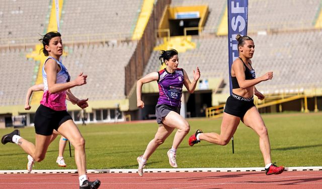 Ünilig Atletizm Şampiyonası Büyük Heyecana Sahne Oldu