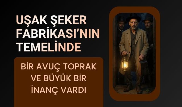 Uşak Şeker Fabrikası’nın Temelinde Bir Avuç Toprak ve Büyük Bir İnanç Vardı