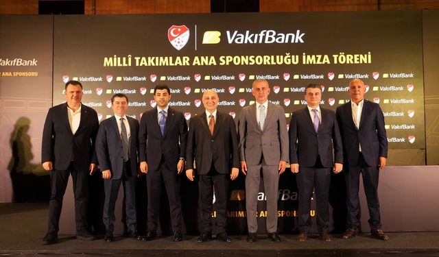 Milli Takımların Yeni Ana Sponsoru VakıfBank Oldu