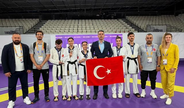 Milli Takımdan Roma'da Büyük Başarı, Para Taekwondo Grand Prix'te 5 Madalya
