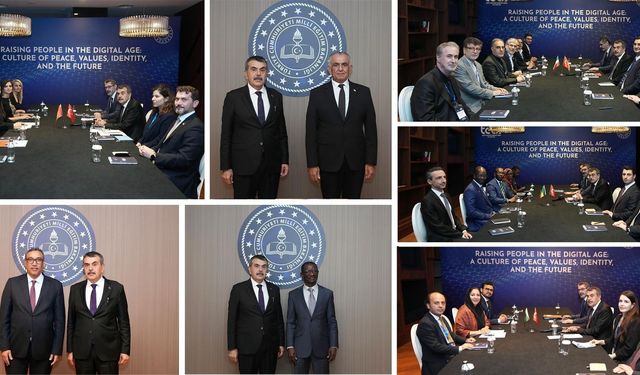 Bakan Tekin'den Eğitim Diplomasisi Atağı: 7 Ülkenin Bakanıyla Kritik Görüşmeler
