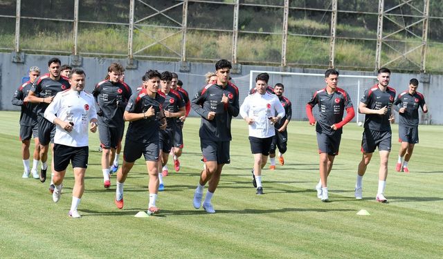 Ümit Milli Takım Kosova Maçı İçin Hazırlıklarını Sürdürüyor, Gözler Geleceğin Yıldızlarında