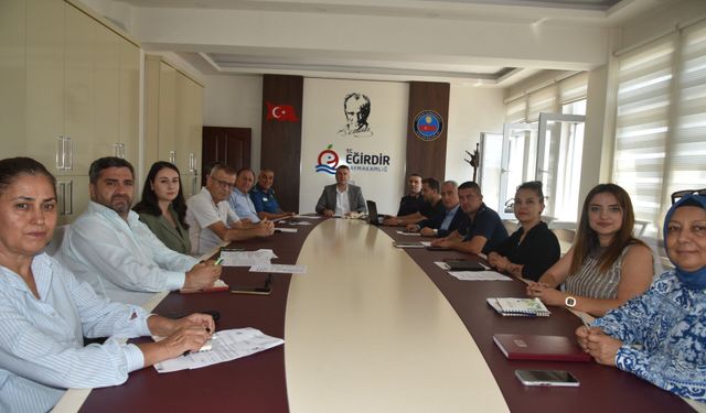 15 Temmuz Yeşilay Eğirdir Triatlonu İçin Hazırlık Toplantısı