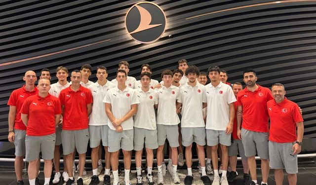 U18 Erkek Milli Takımı Letonya Turnuvası İçin Yola Çıktı