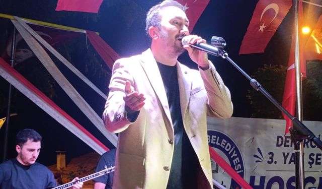 Demirciköy Festivali'nde Mehmet Yiğit Rüzgarı Esti