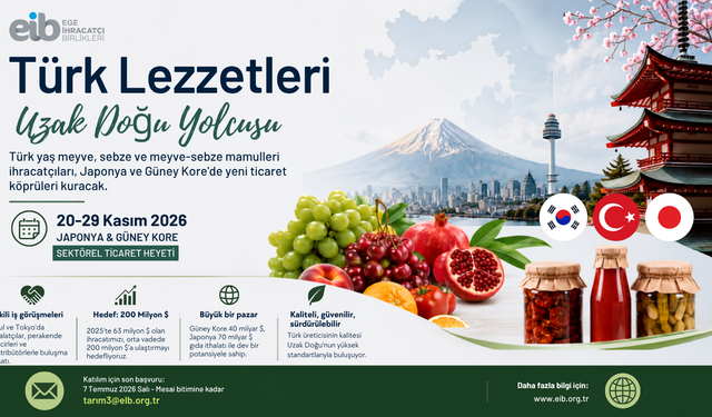 Türk İhracatçılar Japonya ve Güney Kore Pazarına Açılıyor