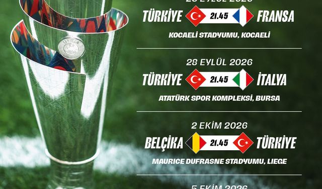 A Milli Takım Maçlarının Stadyumları Belli Oldu