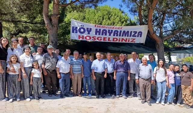 GÖRDES DUTLUCA MAHALLESİ KÖY HAYRINA BİNLERCE VATANDAŞ KATILDI