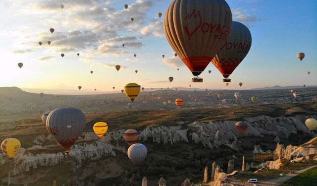 Balon Turizminde Yolcu Sayısı Ankara Nüfusunu Geride Bıraktı