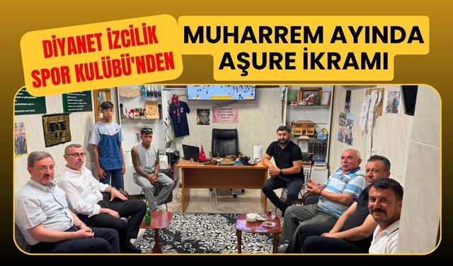 Diyanet İzcilik Spor Kulübü'nden Muharrem Ayında Aşure İkramı