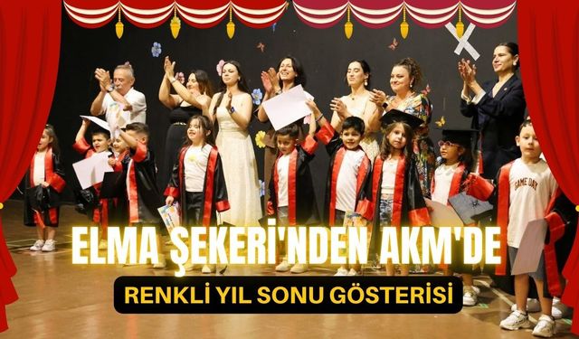 Elma Şekeri'nden AKM'de Renkli Yıl Sonu Gösterisi