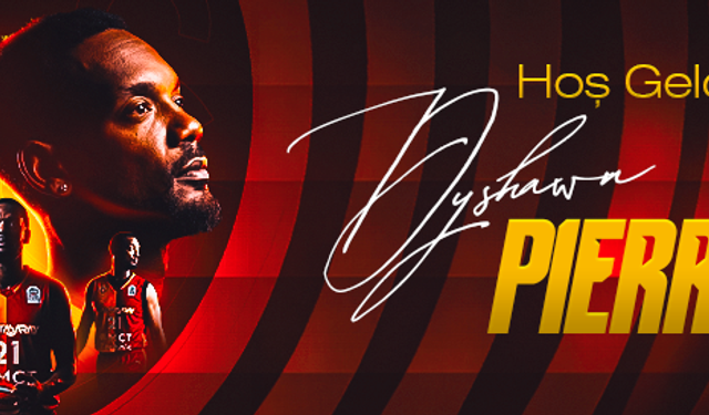 Galatasaray MCT Technic'ten Dyshawn Pierre Hamlesi