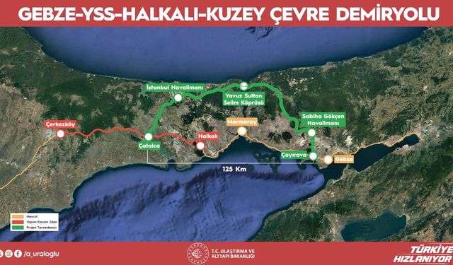 İstanbul Kuzey Demir Yolu Geçişi Projesi'nde İhale Tarihi Belli Oldu