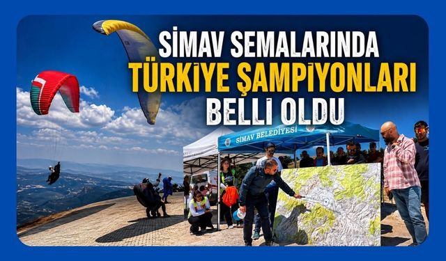 Simav Semalarında Türkiye Şampiyonları Belli Oldu