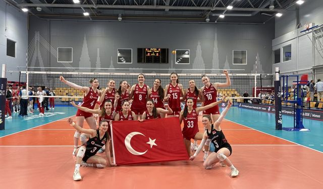 U18 Kadın Milliler Avrupa Şampiyonası'nda Yarı Finale Çıktı