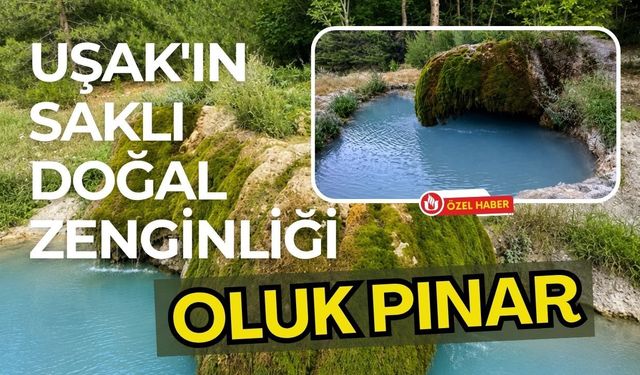 Uşak'ın Saklı Doğal Zenginliği, İlyaslı Köyü'ndeki Oluk Pınar