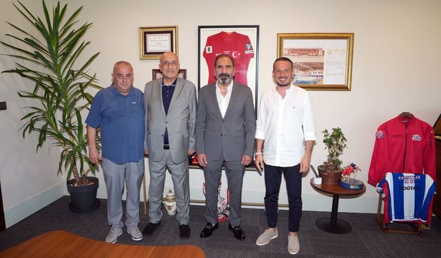 52 Orduspor ve Erciyes 38 FK Başkanlarından TFF'ye Ziyaret