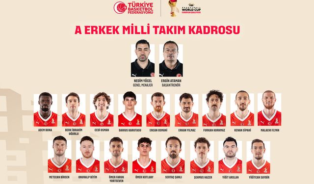 12 Dev Adam’ın Dünya Kupası Elemeleri Kadrosu Açıklandı