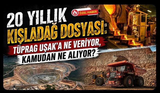 20 Yıllık Kışladağ Dosyası: TÜPRAG Uşak’a Ne Veriyor, Kamudan Ne Alıyor?
