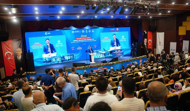 Bakan Kurum Hatay’da Tarih Verdi! 8 Bin 500 Sosyal Konut İçin Kuralar Çekildi