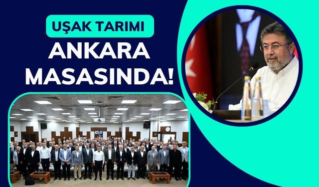 Uşak Tarımı Ankara Masasında! İl Müdürü Serkan Bilir Koordinasyon Toplantısına Katıldı