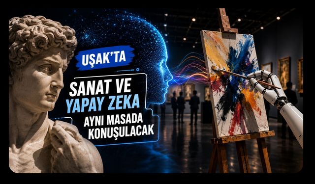 Uşak’ta Sanat ve Yapay Zeka Aynı Masada Konuşulacak