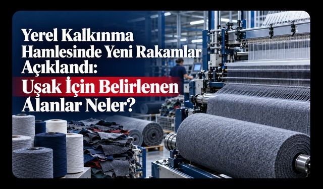 453 Milyar Liralık Yatırım Hedefi Açıklandı, Uşak’ta Dört Alan Öne Çıkıyor