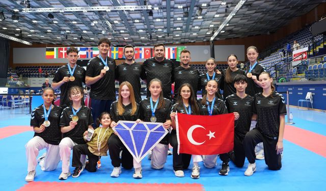 Milli Karateciler İsveç’ten 9 Madalyayla Döndü