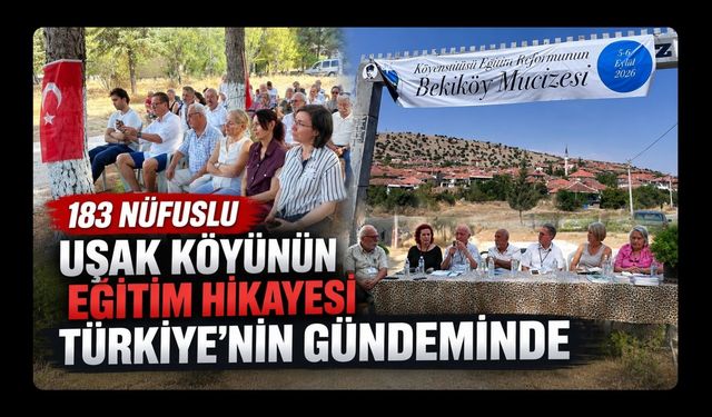 183 Nüfuslu Uşak Köyünün Eğitim Hikâyesi Türkiye’nin Gündeminde