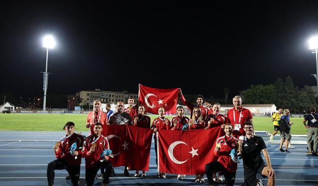 Türk Atletlerden Taranto’da Madalya Yağmuru