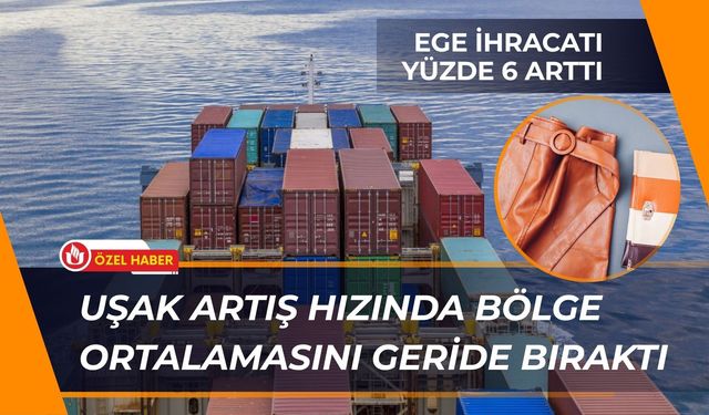 Ege İhracatı Yüzde 6 Arttı, Uşak Artış Hızında Bölge Ortalamasını Geride Bıraktı