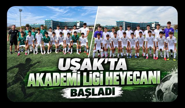 Uşak’ta Akademi Ligi Heyecanı Başladı! Turan İdmanyurdu İlk Kez Sahne Alacak