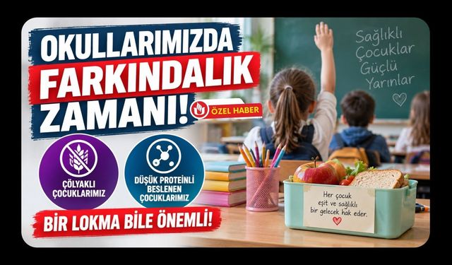 Uşak’ta Okullara Özel Beslenme Çağrısı: “Bir Lokma Bile Önemli”