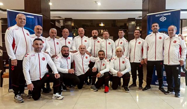 Türkiye’den Dünya Şampiyonası’na Kalabalık Kadro! 37 Veteran Güreşçi Amman’da Mindere Çıkıyor