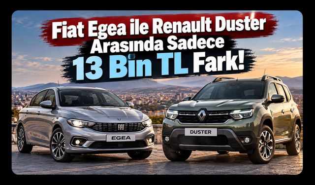 Fiat Egea Alacaklar Dikkat! 13 Bin TL Farkla 145 Beygirlik SUV Seçeneği