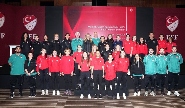 TFF'den Kadın Hakemlere Üç Günlük Eğitim Semineri