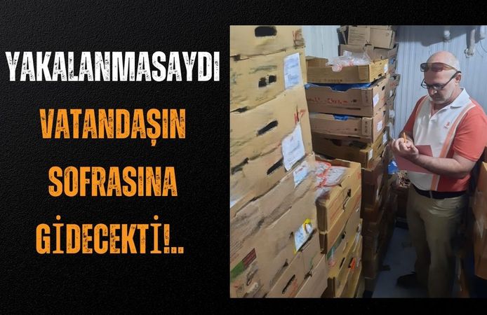 Yakalanmasaydı Vatandaşın Sofrasına Gidecekti!