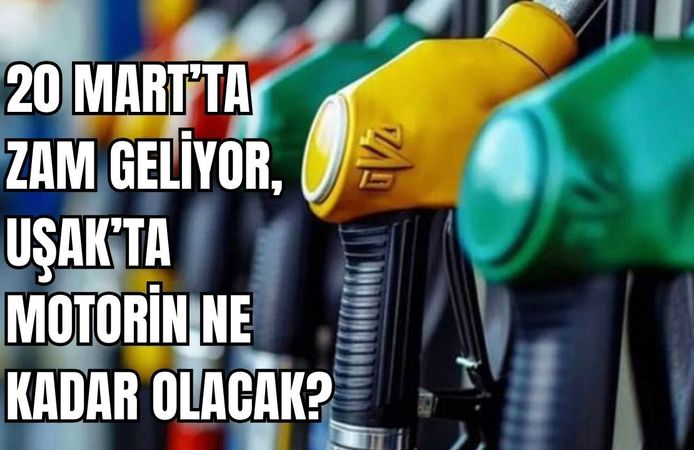 20 Mart’ta Zam Geliyor, Uşak’ta Motorin Ne Kadar Olacak?