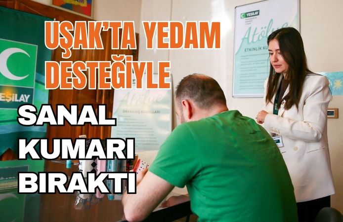 Uşak’ta YEDAM Desteğiyle Sanal Kumarı Bıraktı