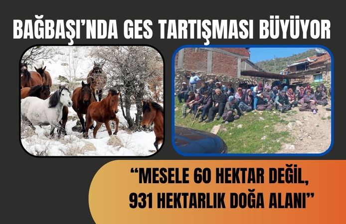 Bağbaşı’nda GES Tartışması Büyüyor: “Mesele 60 Hektar Değil, 931 Hektarlık Doğa Alanı”