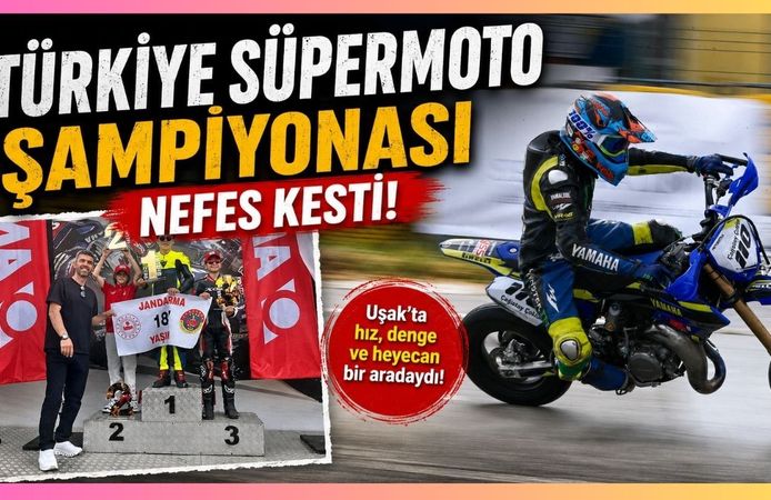 Türkiye Süpermoto Şampiyonası Nefes Kesti