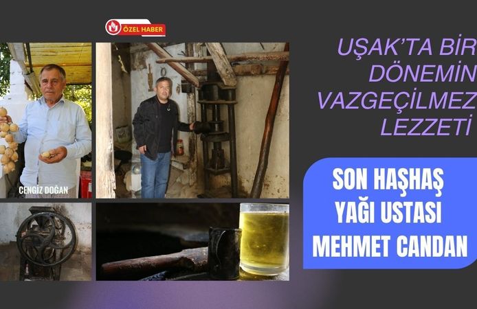Uşak’ta Bir Dönemin Vazgeçilmez Lezzeti Son Haşhaş Yağı Ustası Mehmet Candan