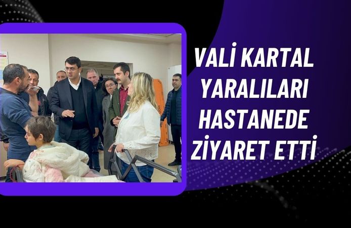 Uşak’ta Feci Kaza: 4 Kişi Hayatını Kaybetti, Vali Kartal Yaralıları Hastanede Ziyaret Etti