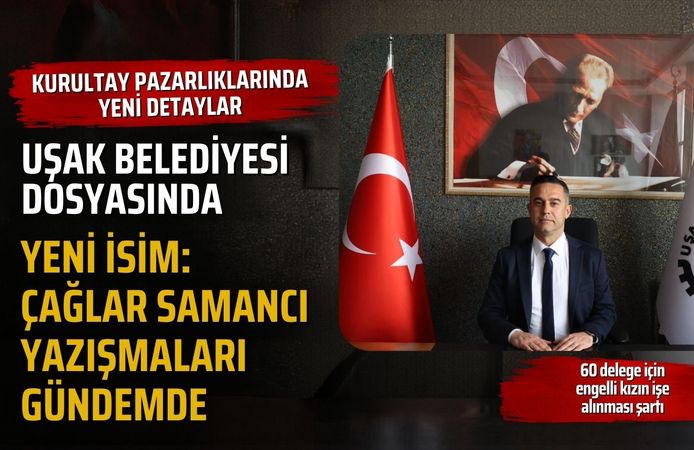 Uşak Belediyesi Dosyasında Yeni İddia: Çağlar Samancı Yazışmaları Gündemde