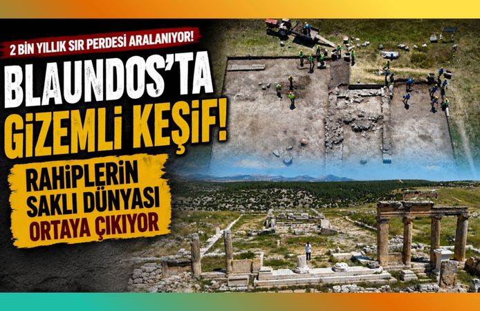 Blaundos'ta Gizemli Keşif! Rahiplerin Saklı Dünyası Ortaya Çıkıyor