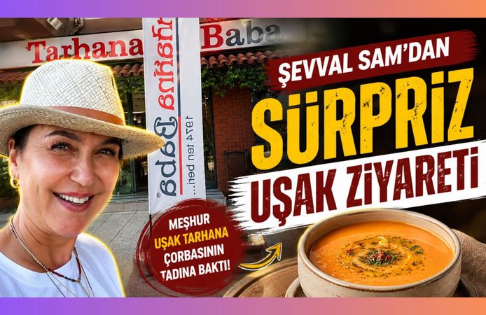 Şevval Sam'dan Sürpriz Uşak Ziyareti
